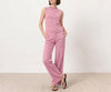 Tank Top Pajama Set – Women's Cotton Sleepwear