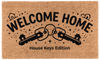 Welcome Home: House Keys Edition Coir Mat