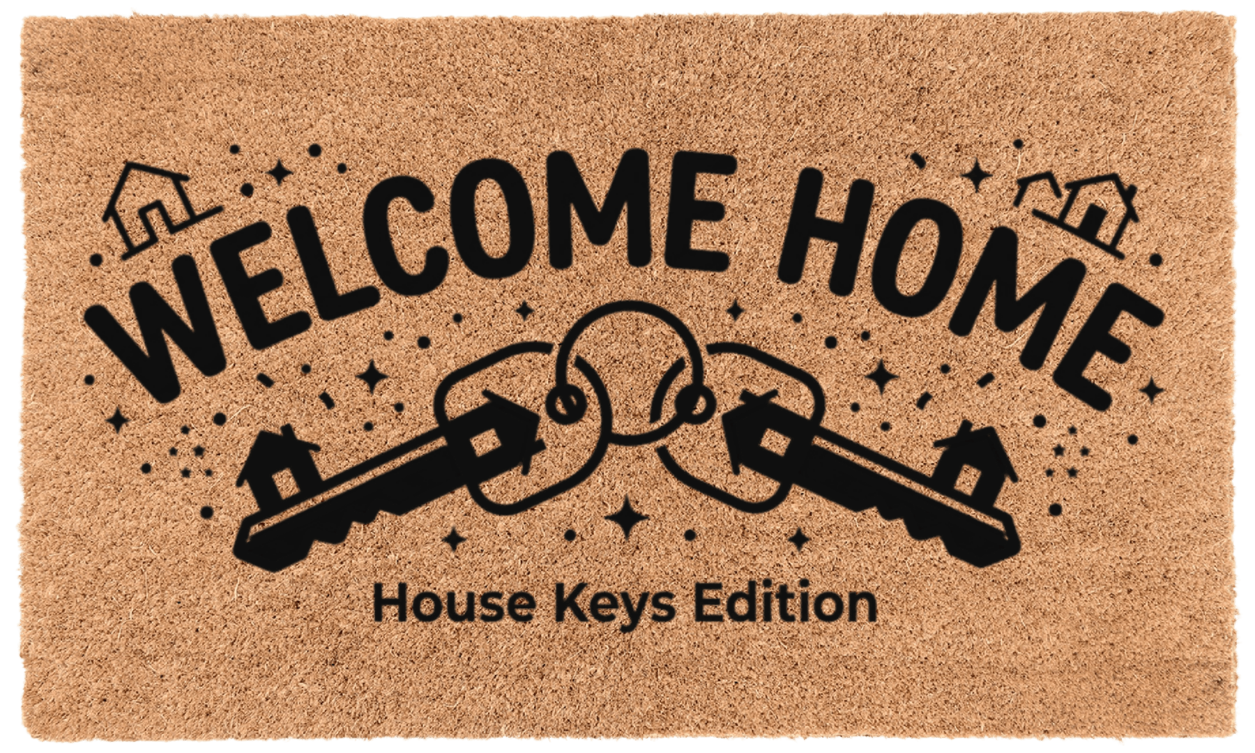 Welcome Home: House Keys Edition Coir Mat