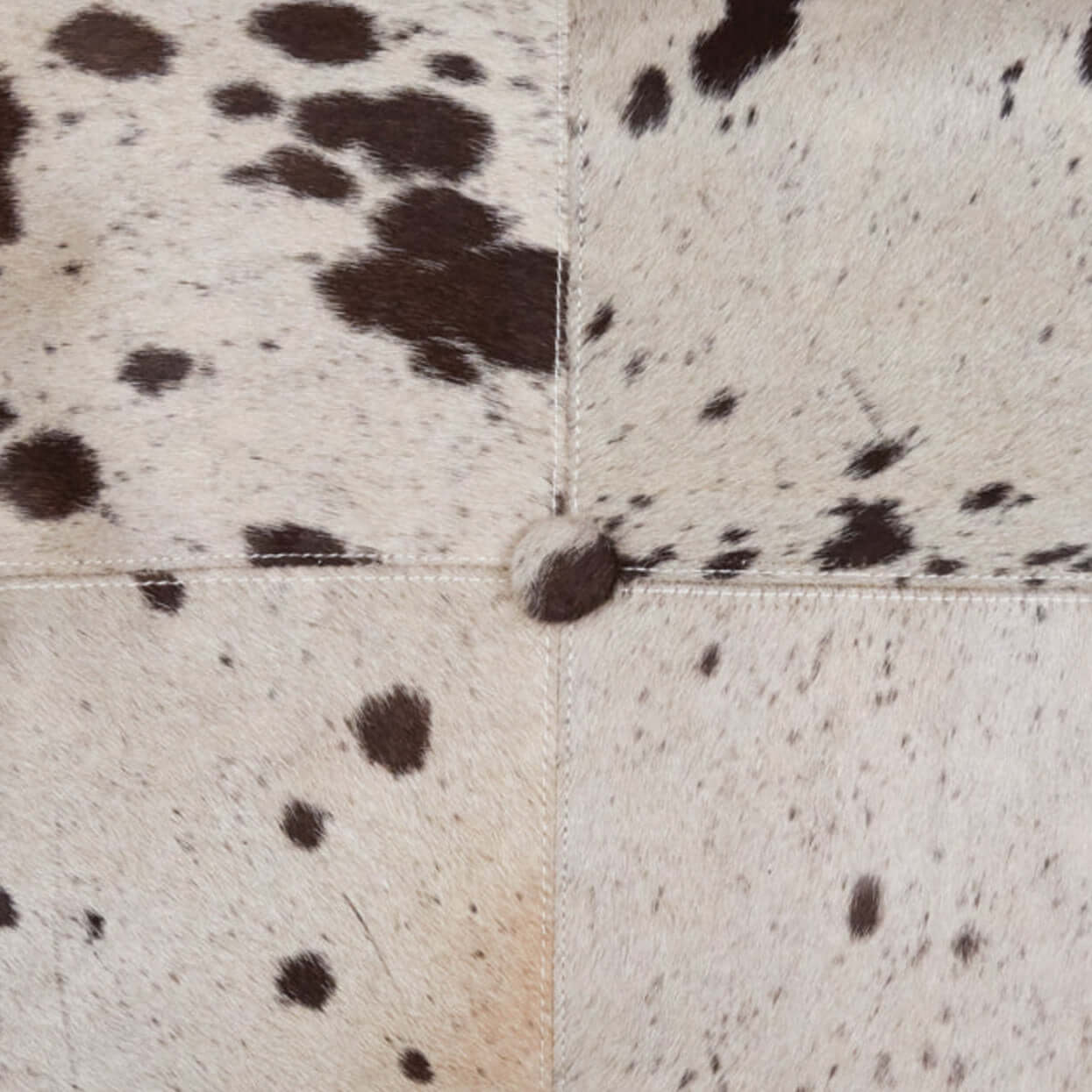 Western Spotted Cowhide Throw Pillow