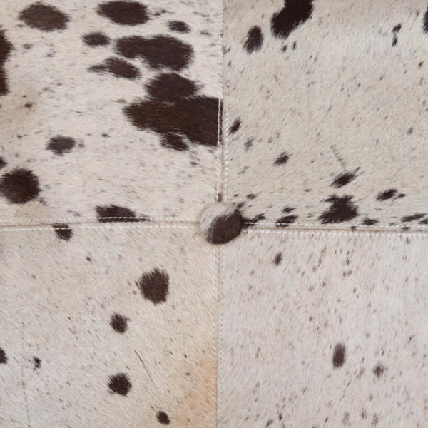 Western Spotted Cowhide Throw Pillow