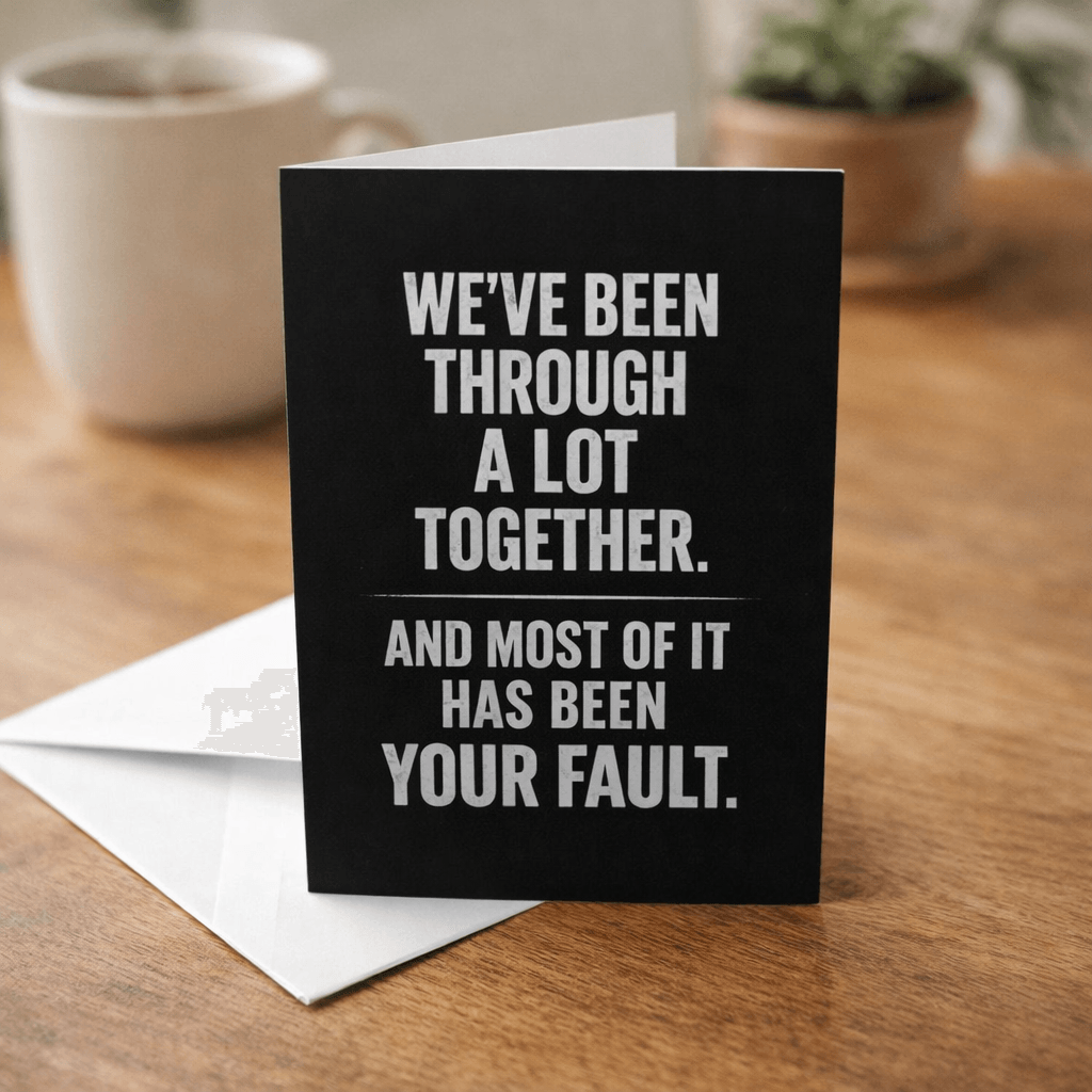 We've Been Through a Lot Together Card