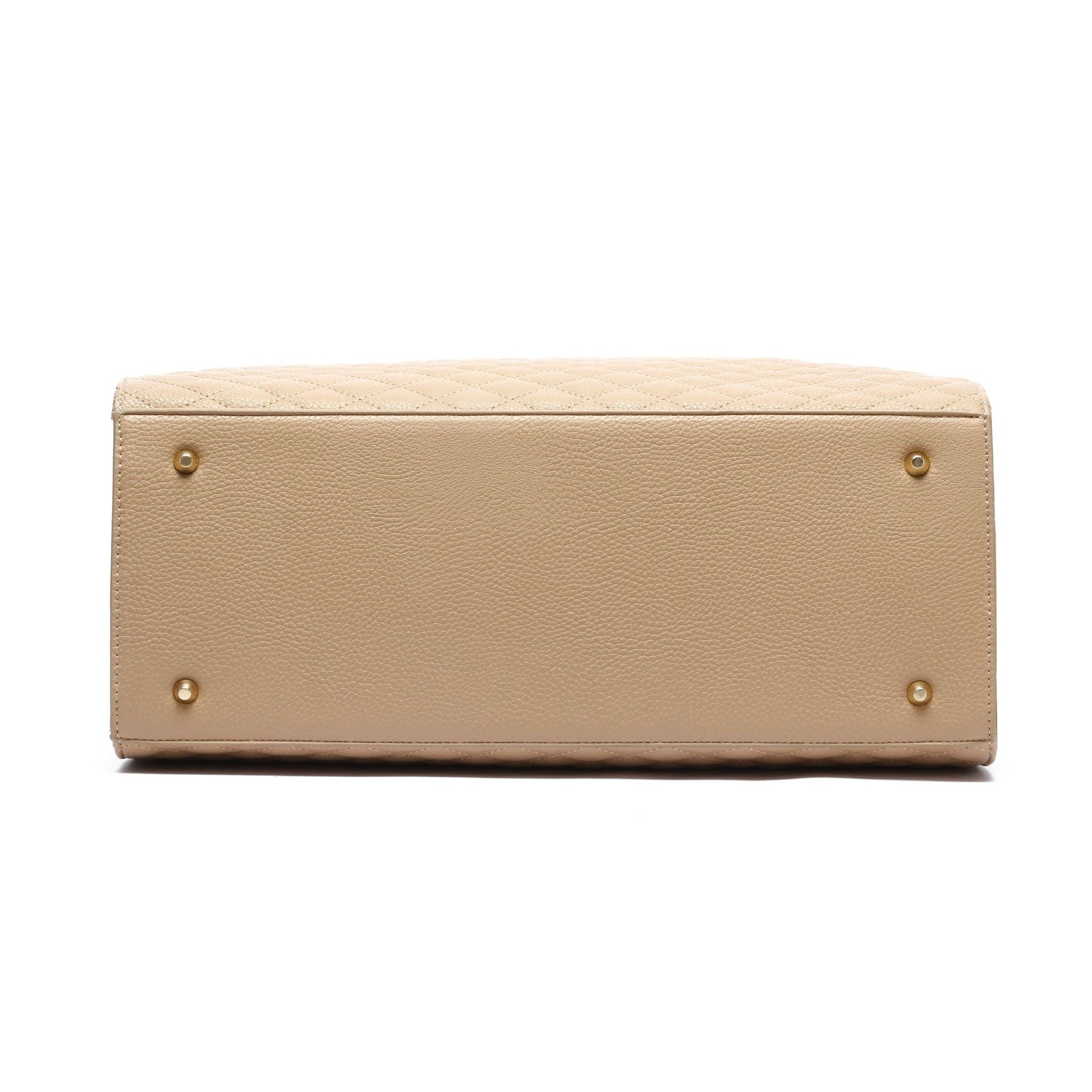 Monaco Tote Bag | Latte Brown