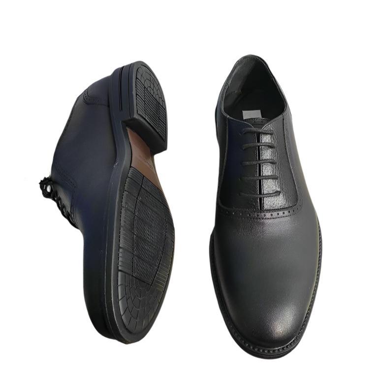 Hyndaza - men's Leather oxford dress shoes with pebbled detailing (signature)