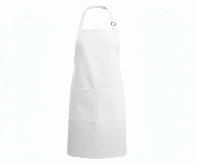 White Apron - 100% Cotton Apron