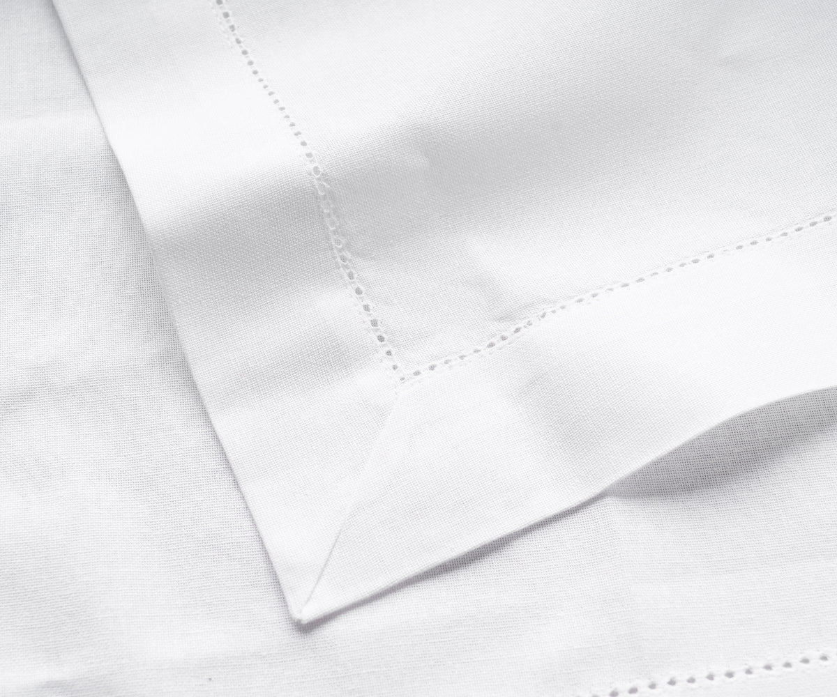 Cotton Hemstitched Napkins - 18 Inch