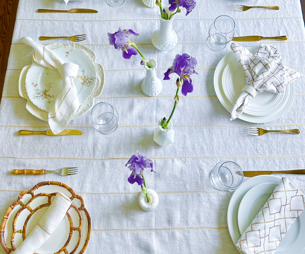 Rectangle Tablecloth - Linen Tablecloth
