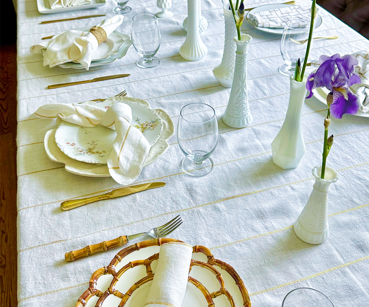 Rectangle Tablecloth - Linen Tablecloth