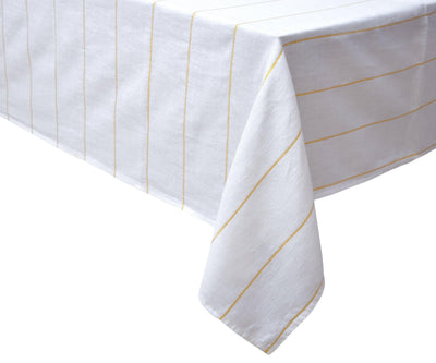 Gold Lurex Metallic Tablecloth