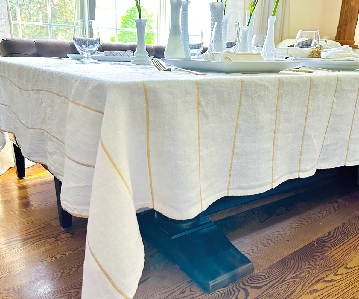 Rectangle Tablecloth - Linen Tablecloth
