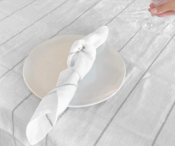 Rectangle Tablecloth - Linen Tablecloth