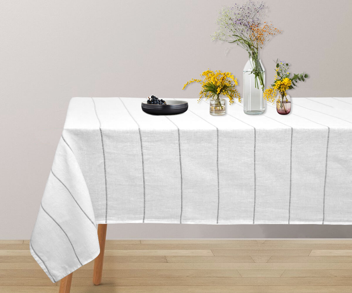 Rectangle Tablecloth - Linen Tablecloth