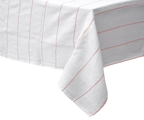 Linen Tablecloth - Striped Rectangle Tablecloth