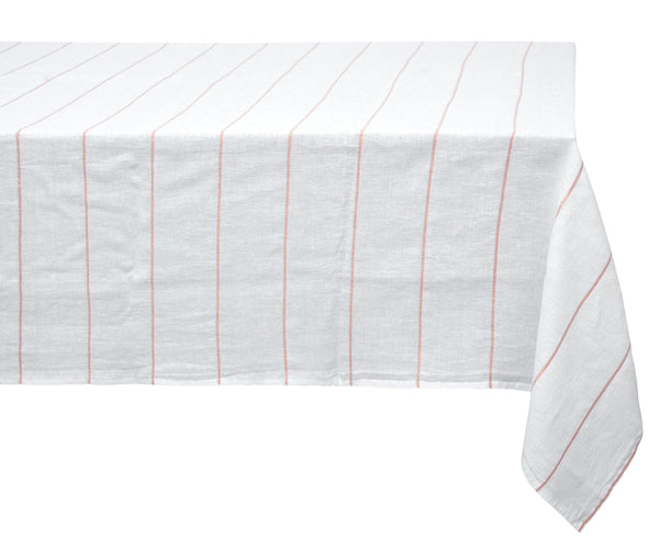 Linen Tablecloth - Striped Rectangle Tablecloth