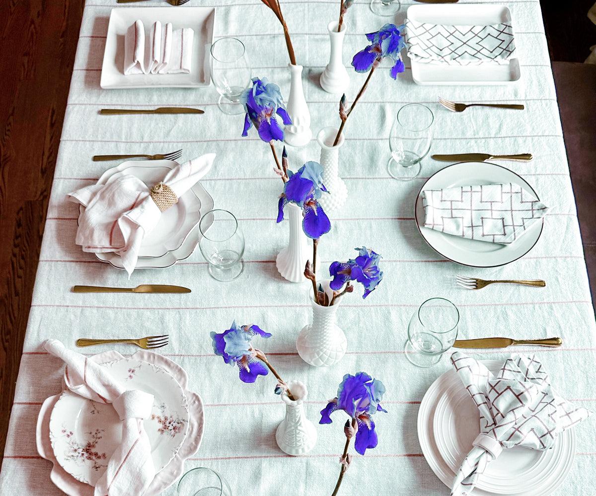 Rectangle Tablecloth - Linen Tablecloth
