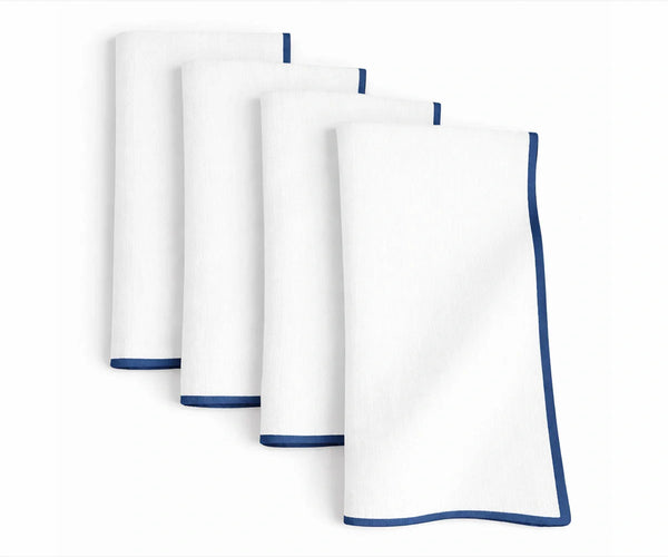 Merrow Stitch Cotton Napkins