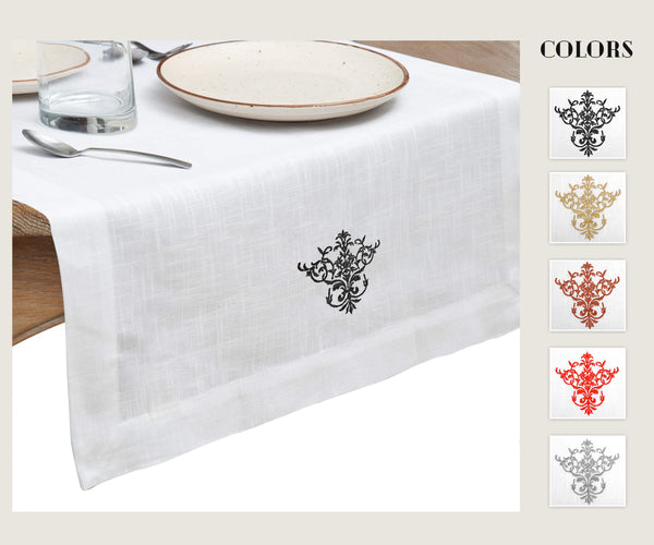 Embroidered Table Runner - Dining Table Runner