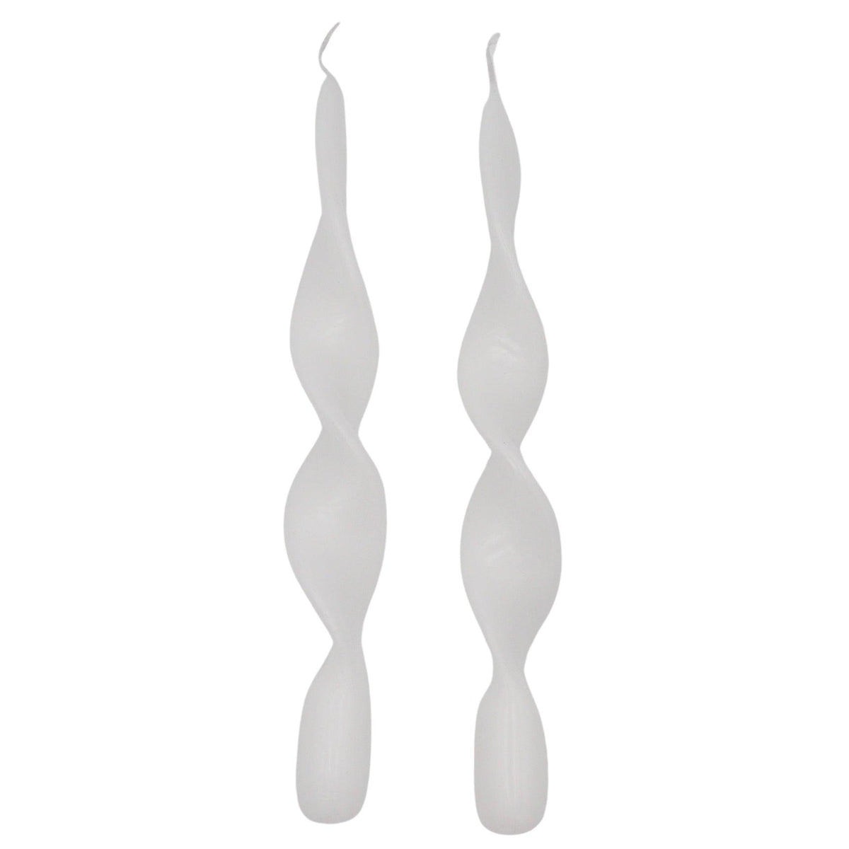 White Cotton Swirl Candles – Case of 20