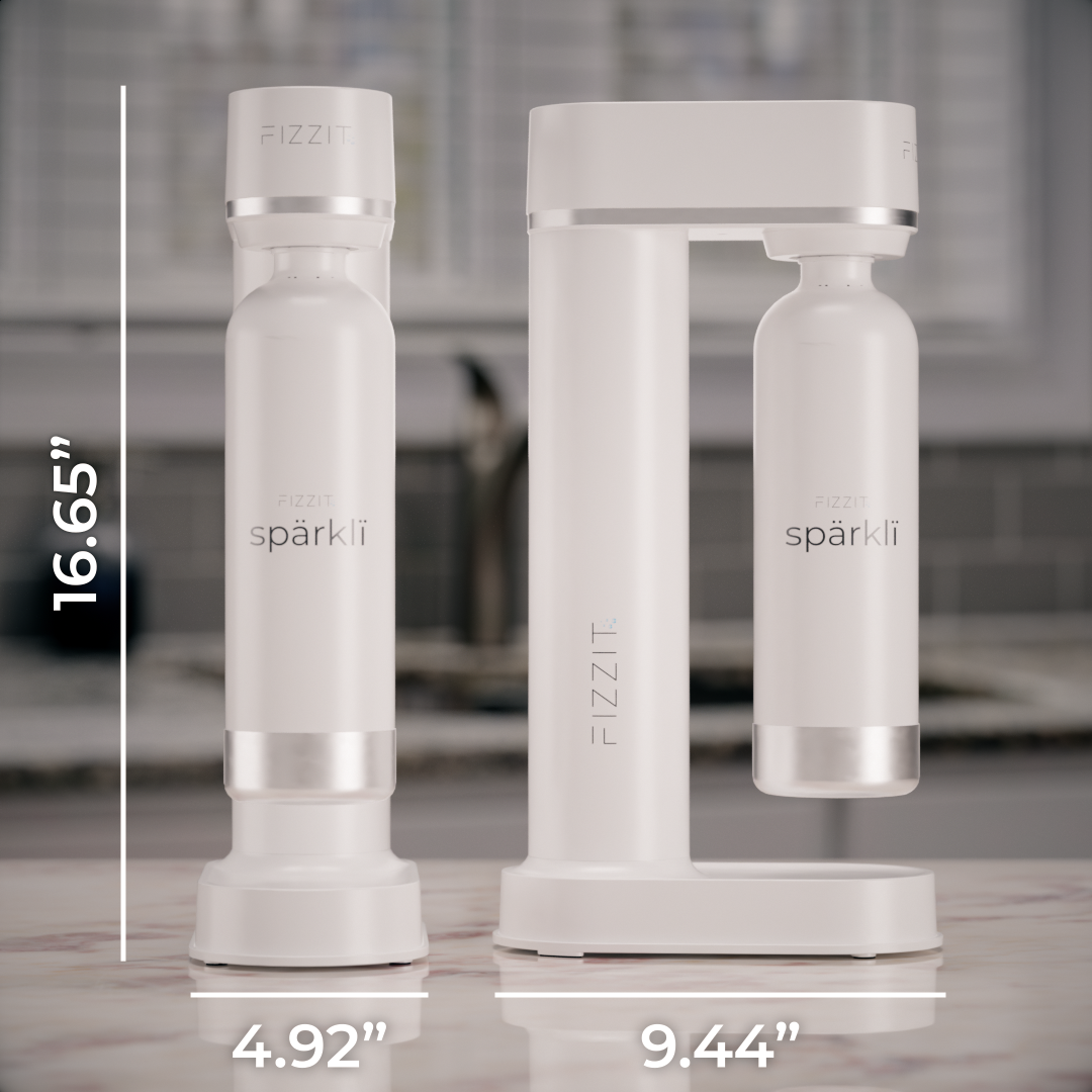 Spärklï Value Pack: Customize Your Hydration with Extra CO2 Gas Cylinders