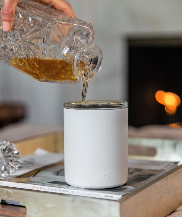 Glass Lined Whiskey Low Ball