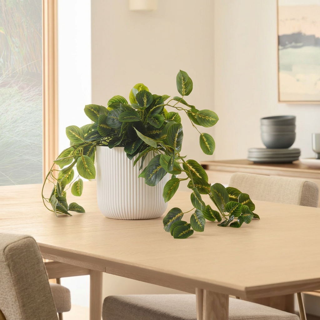 Fluted Cylinder Planter (No Saucer)
