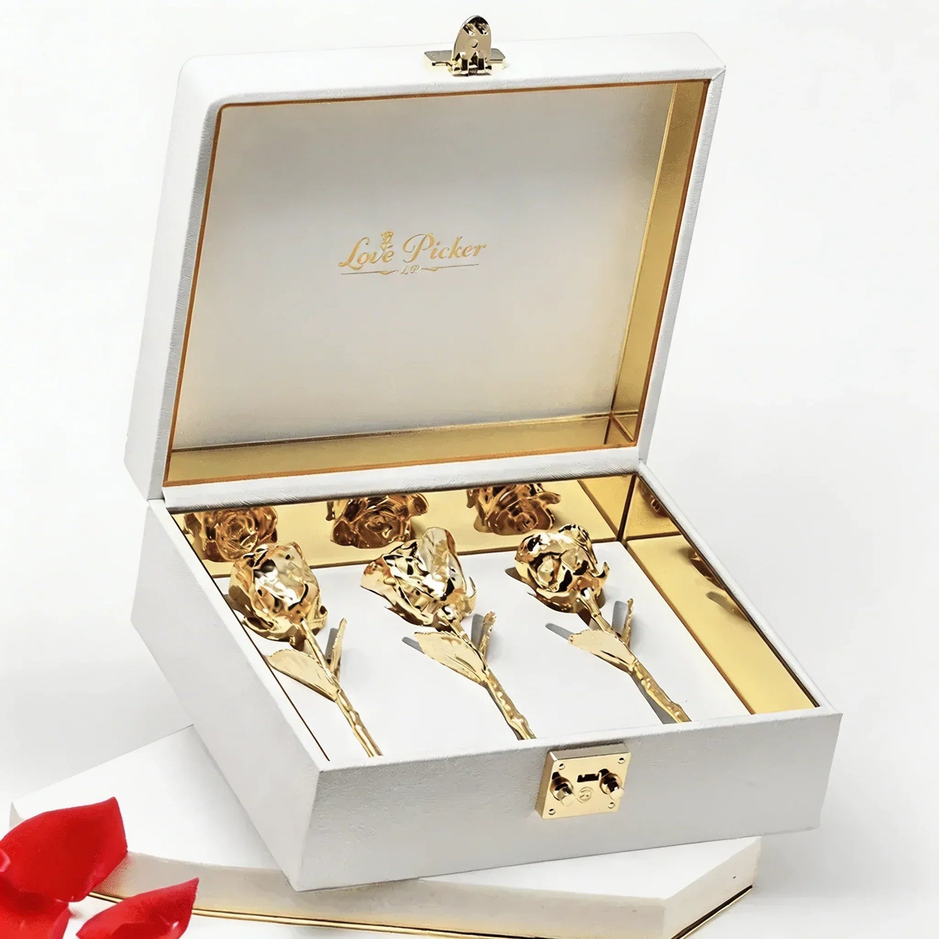 Customizable Trio of Gold, Silver or Platinum 7