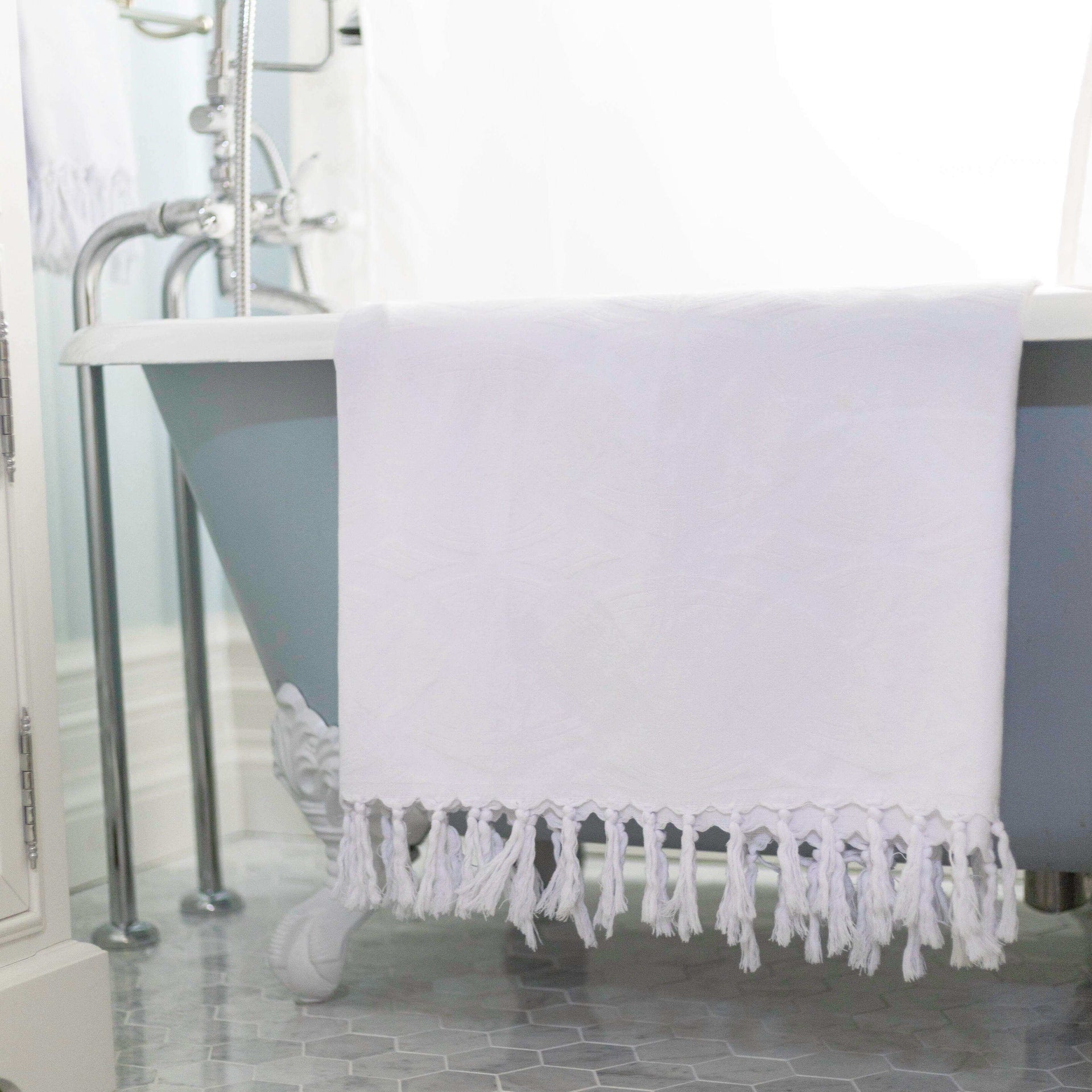 Turkish Towel | Body Towel | White