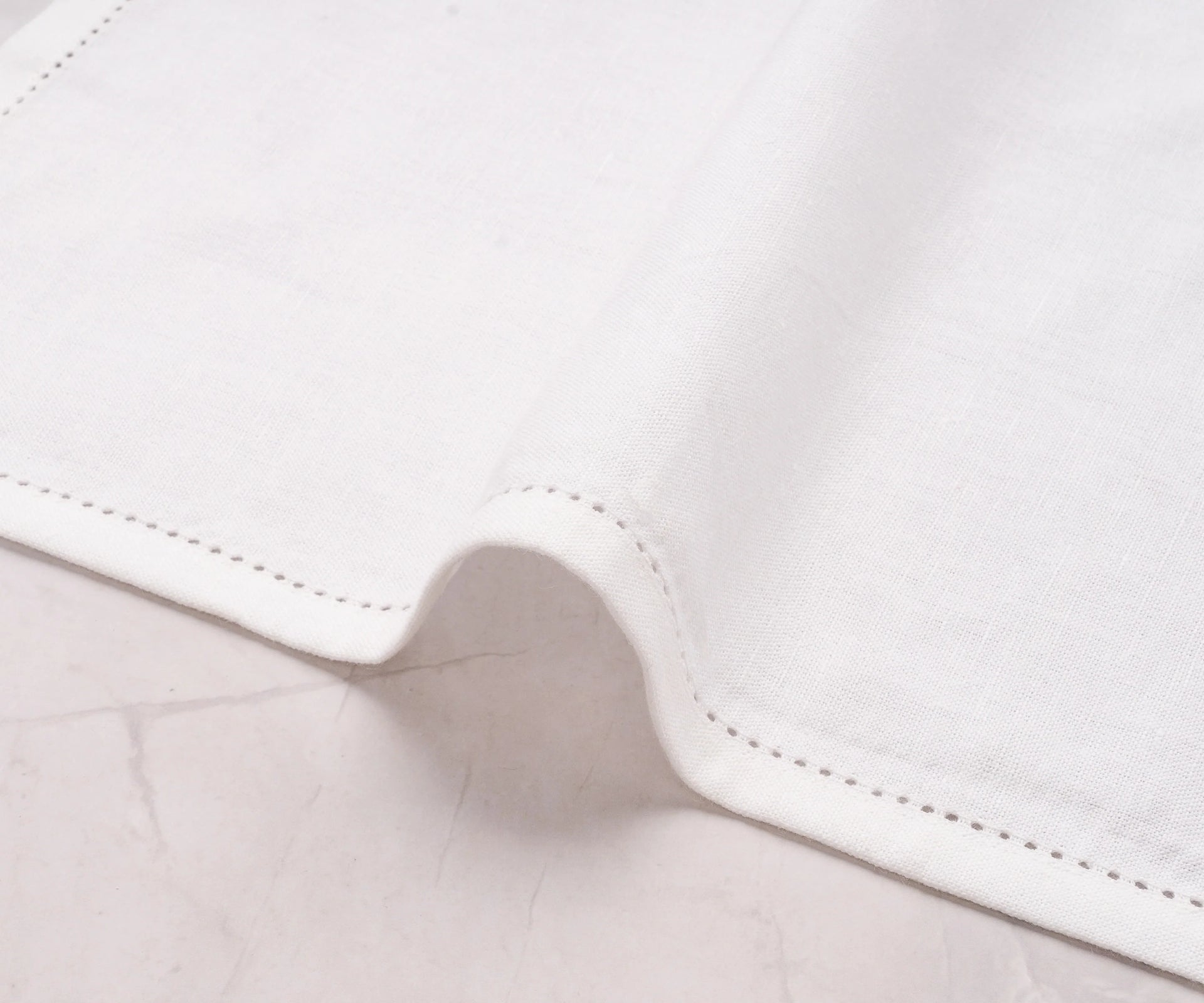 Cotton Linen Hemstitched Napkins