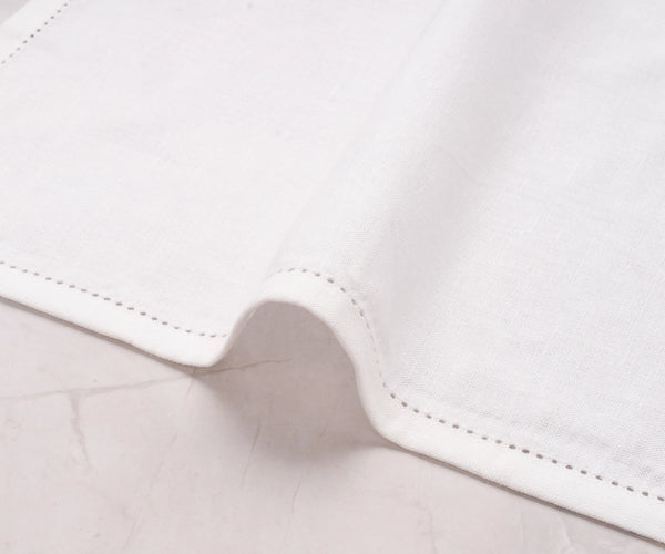 Cotton Linen Hemstitched Napkins