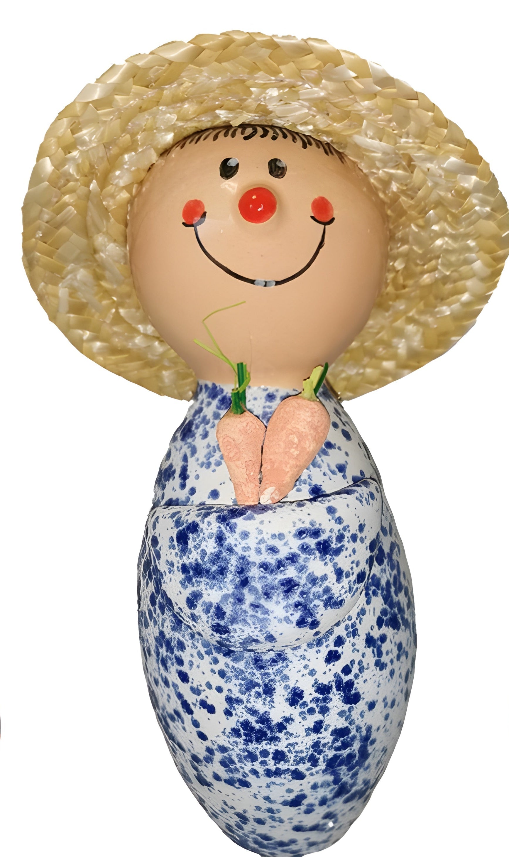 7 inch Gardeners with Straw Hats