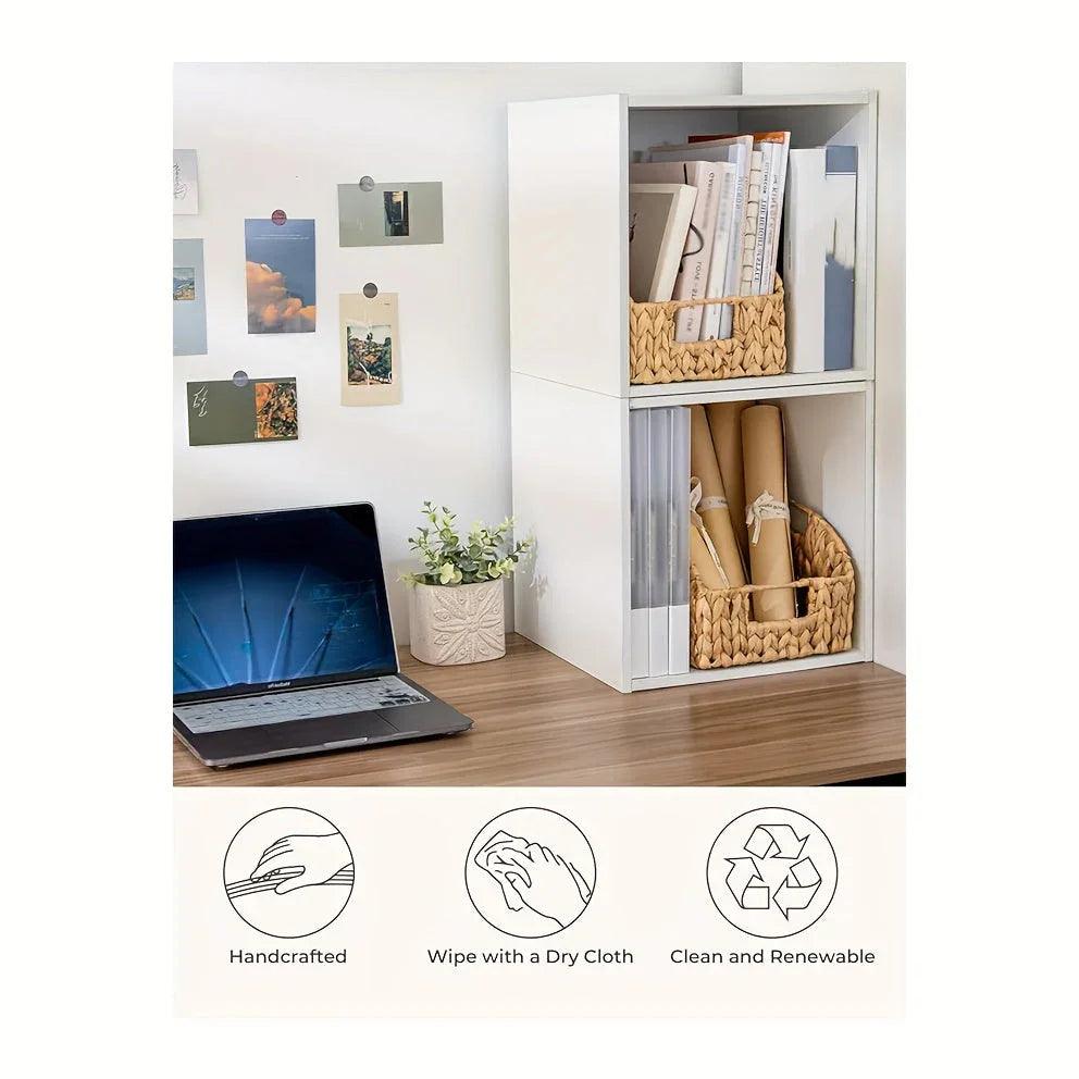 Wicker Baskets - Storage Natural 2 Pack