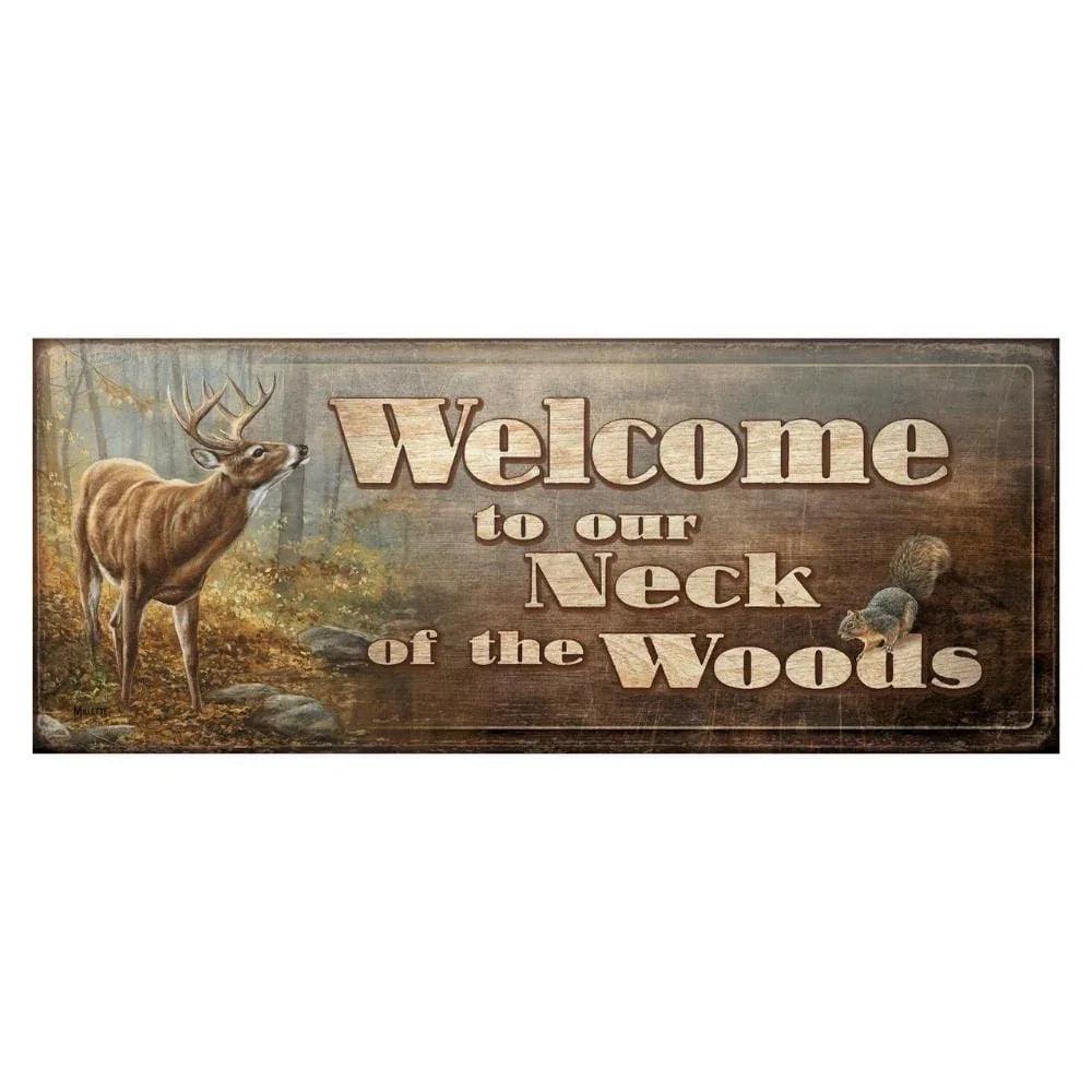 Wildlife Welcome Sign - Gifts for You 'n Me