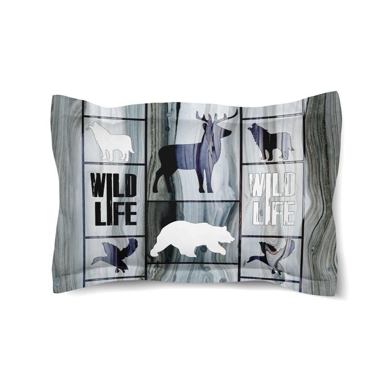 Wildlife Contrast Standard Sham