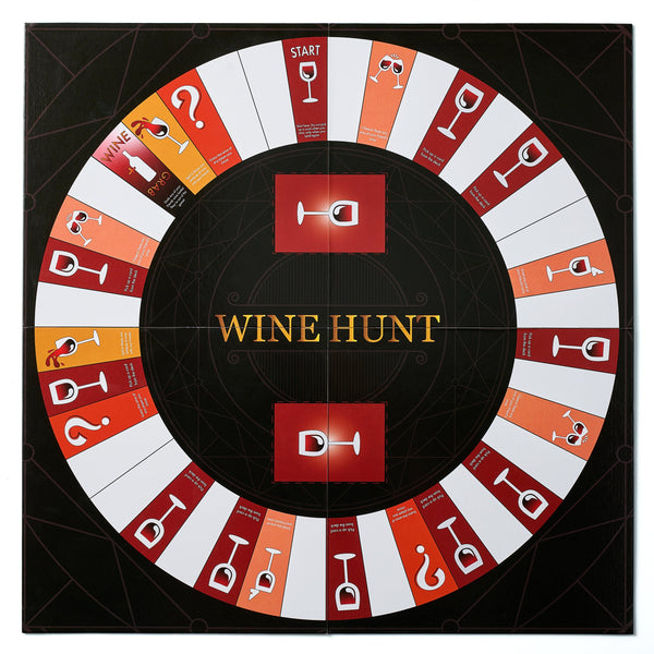 WineHunt - an Interactive Blind Wine Tasting Game, Rely On Taste & Smell to Learn How to Taste Wine Just Like a Sommelier - Gift for Wine Lover, Connoisseur, Fun Game to Play with Friends, Family