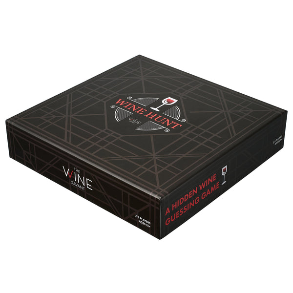 WineHunt - an Interactive Blind Wine Tasting Game, Rely On Taste & Smell to Learn How to Taste Wine Just Like a Sommelier - Gift for Wine Lover, Connoisseur, Fun Game to Play with Friends, Family