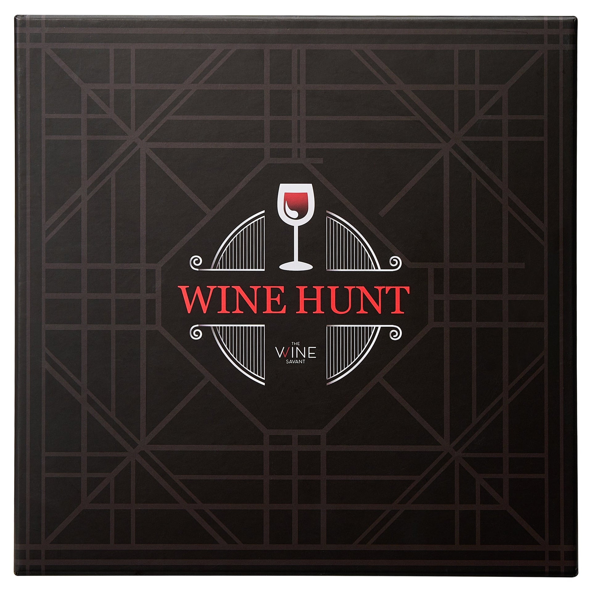 WineHunt - an Interactive Blind Wine Tasting Game, Rely On Taste & Smell to Learn How to Taste Wine Just Like a Sommelier - Gift for Wine Lover, Connoisseur, Fun Game to Play with Friends, Family
