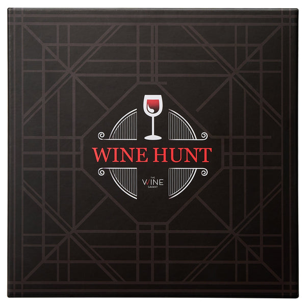 WineHunt - an Interactive Blind Wine Tasting Game, Rely On Taste & Smell to Learn How to Taste Wine Just Like a Sommelier - Gift for Wine Lover, Connoisseur, Fun Game to Play with Friends, Family
