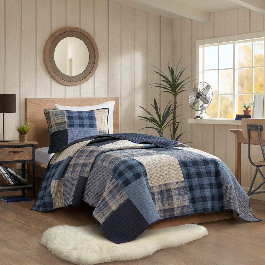 Winter Hills Oversized Cotton Quilt Set by Woolrich