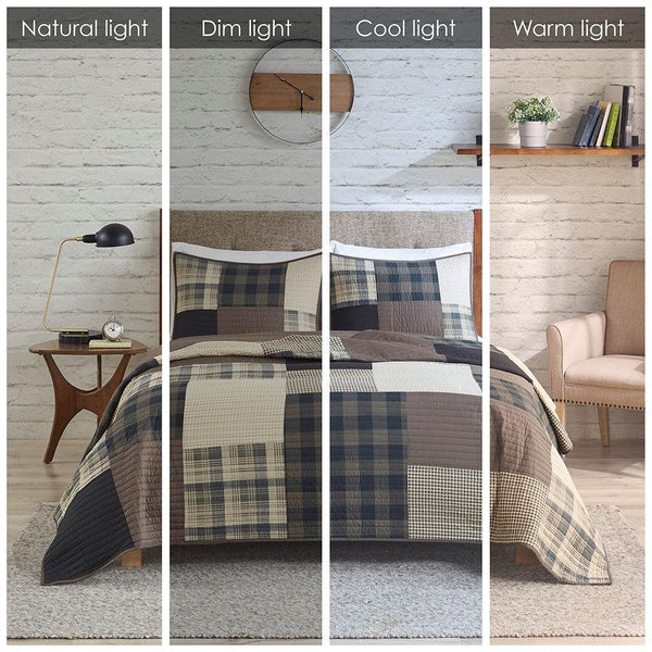 Winter Hills Oversized Cotton Quilt Set by Woolrich