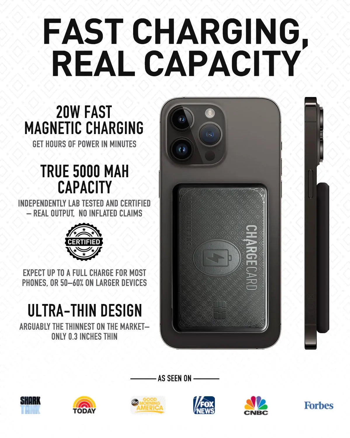 ChargeCard: Wireless Magnetic Portable Charger