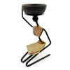 Wooden Candle Holder Home Decor Cozy Atmosphere