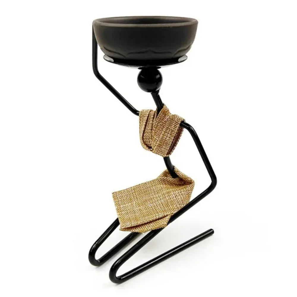 Wooden Candle Holder Home Decor Cozy Atmosphere