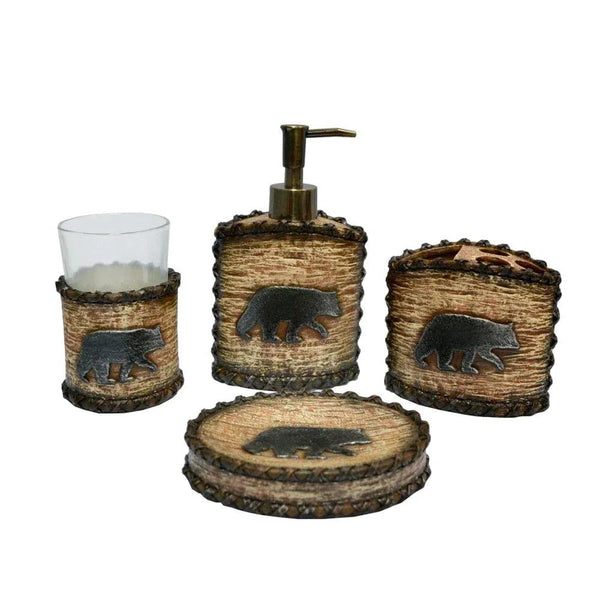Wooden Bear Vanity Set - Gifts for You 'n Me