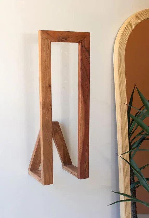 Wooden Wall Towel Rack - Gifts for You 'n Me