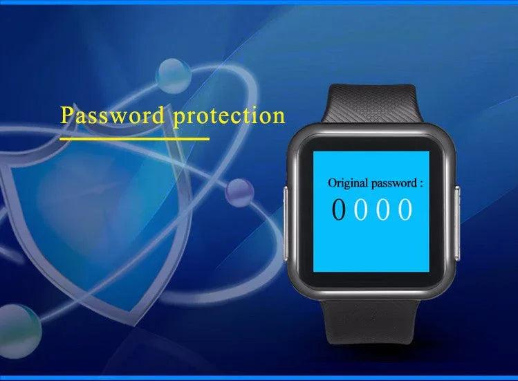 Wrist Watch with Voice Activated Recorder - 6 Recording Modes 28 Languages - Gifts for You 'n Me