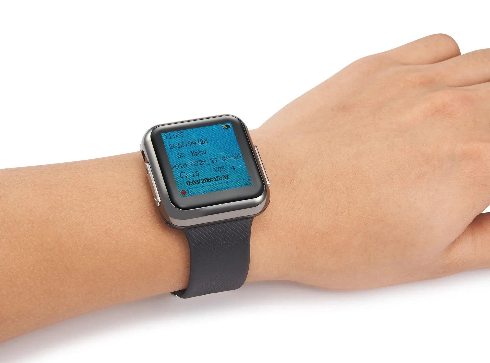 Wrist Watch with Voice Activated Recorder - 6 Recording Modes 28 Languages - Gifts for You 'n Me
