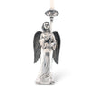 Pewter Angel Candlestick - Tall
