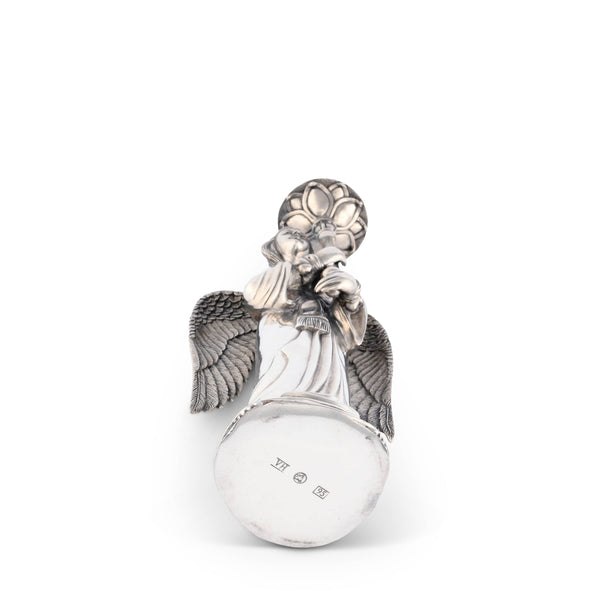 Pewter Angel Candlestick - Tall