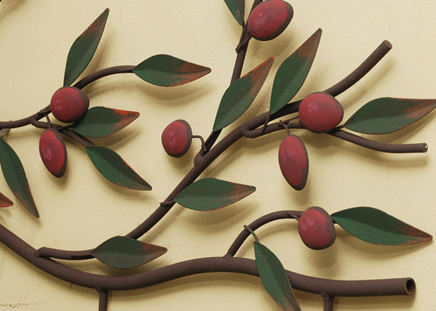 Spiral Branch Metal Key Holder