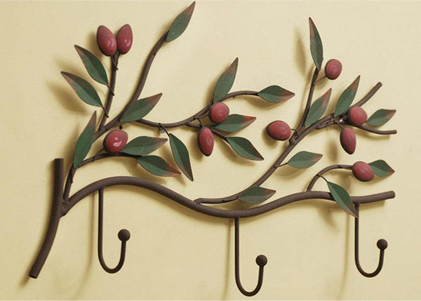 Spiral Branch Metal Key Holder
